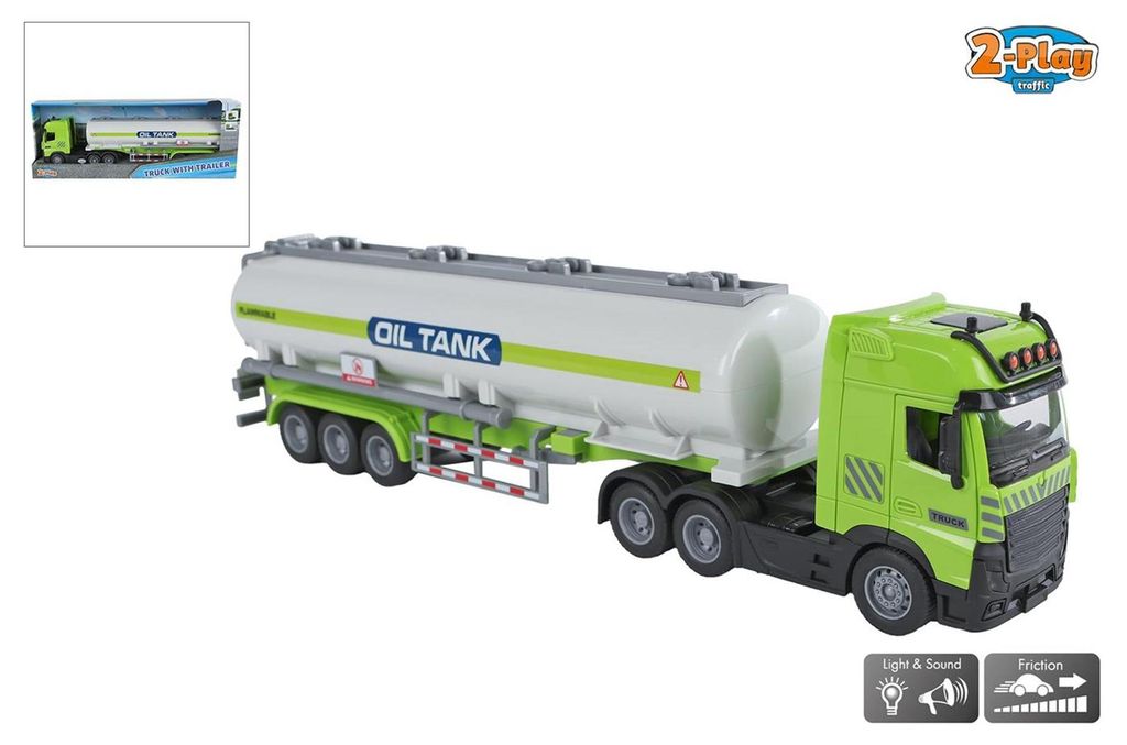 Hračka Truck Tanker Friction Light Sound 2-Play 38cm Obrázek produktu 