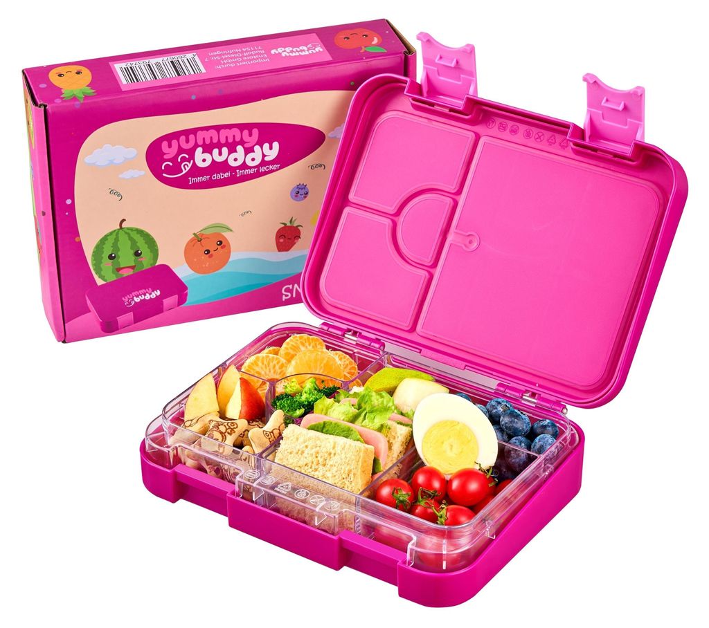 Ecosa yummy buddy detský box na desiatu s priehradkami Obrázok produktu 