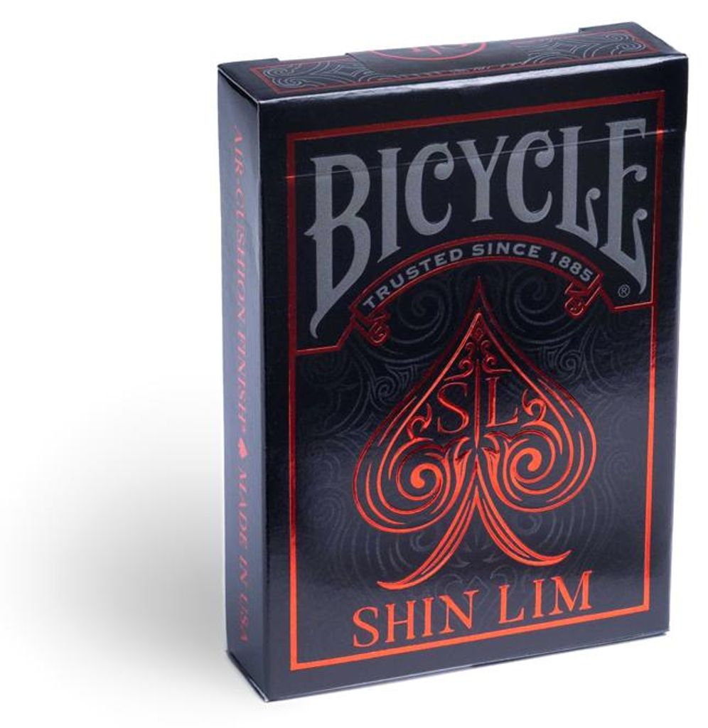Bicycle Shin Lim, 56 kusů, Černá, Červená, 4 rok/roky, Obrázek produktu 