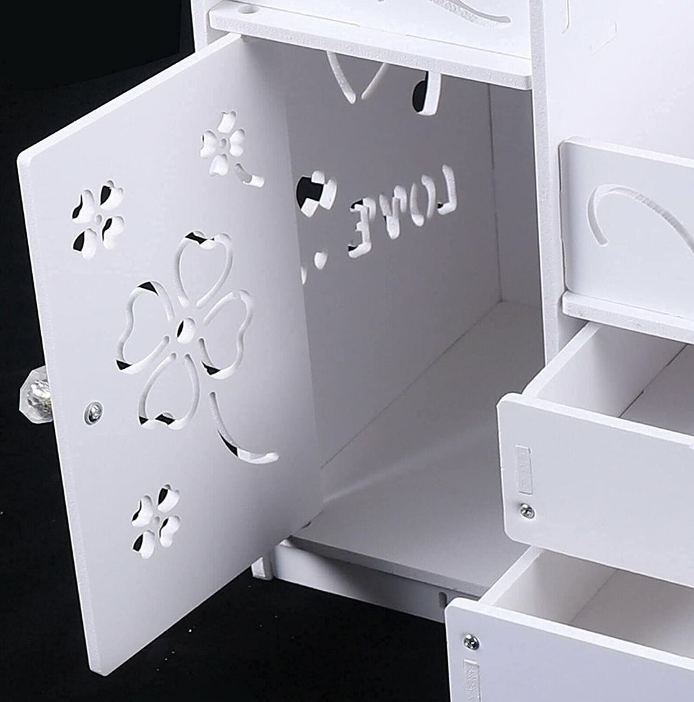 Kosmetický organizér Kosmetický box Zásuvka se zrcadlem PVC Obrázek produktu 7
