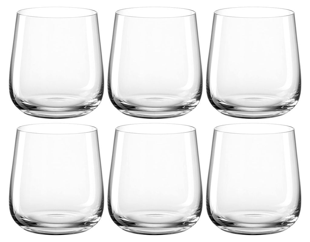 Vaso de cristal Leonardo Brunelli, vaso para agua, vaso de Imagen del producto 