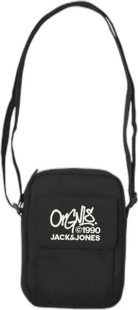 Sacoche de Ville Jack & Jones Noire pour Ranger Smartphone, Clés et Papiers