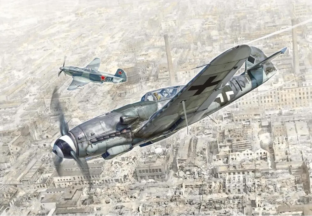 Modèle réduit BF109K-4 haute fidélité échelle 1:48 série 510002805