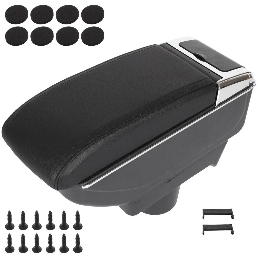 Opel Astra III H 04-14 Armlehne mit Ablagefach SCHWARZES  + Produktbild 