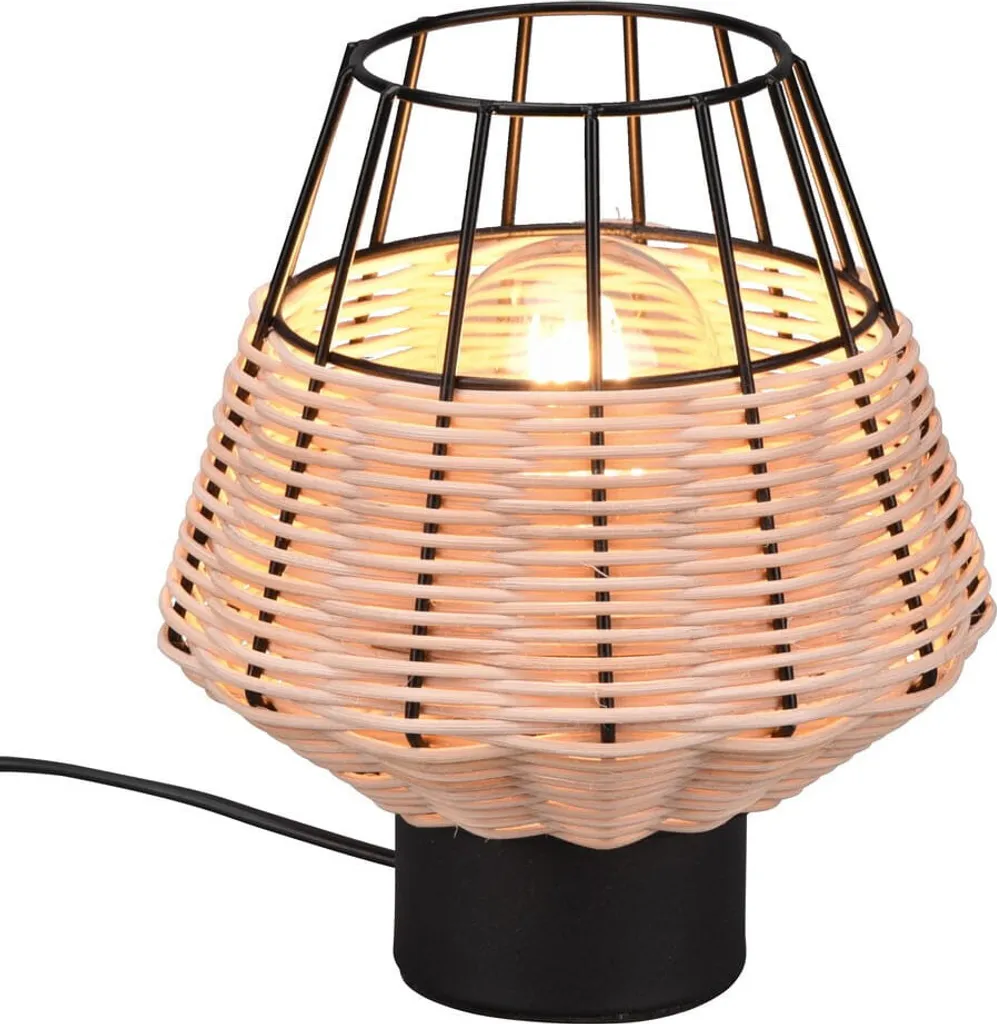 Lampada BORKA 20cm Rattan Naturale E27 | Prezzo Offerta Online