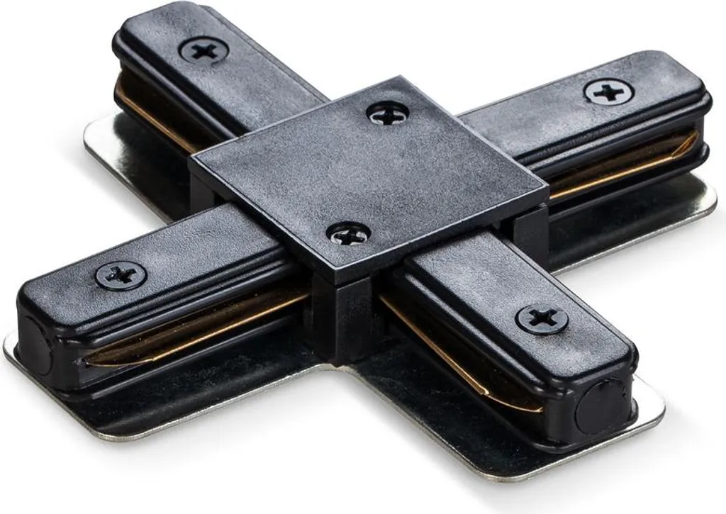 Connecteur VIDEX Type X Noir : Solution de Connexion Rail Sans Panne