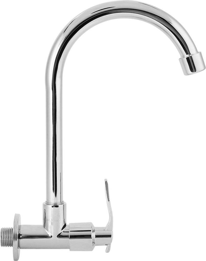 Haushaltsküchenarmatur Einfacher kalter wandmontierter Wasserhahn G1/2in (ohne Schlauch)