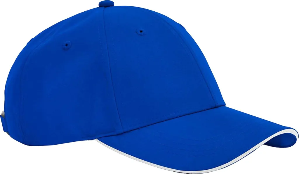 Beechfield BC6941 Cappellino Urban Sports-Tech Blu/Bianco Unisex