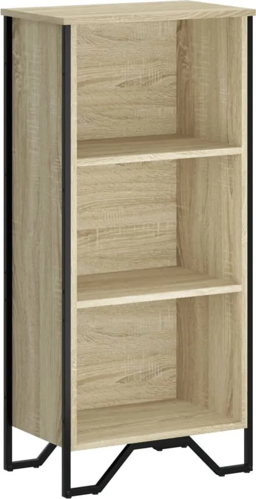 vidaXL Libreria rovere Sonoma 50x31x106 cm Materiale a base di legno