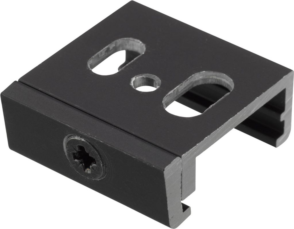 Deckenbefestigung - Nordic Aluminium GLOBAL Trac Pro Stromschienen | Schwarz | SKB12-2