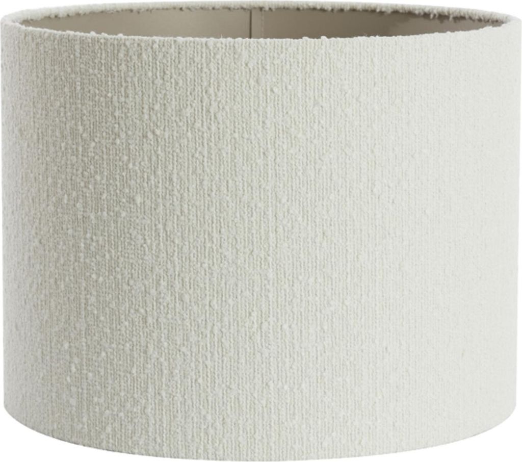 Light & Living - lampenschirm - Bolero - weiß - textil - Ø 40cm - E27 - 2240205