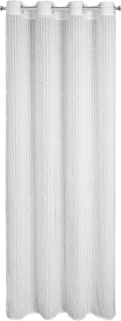 Rideau de Salon Selma 135x250 cm pour Ambiance Cosy Blanc et Chic