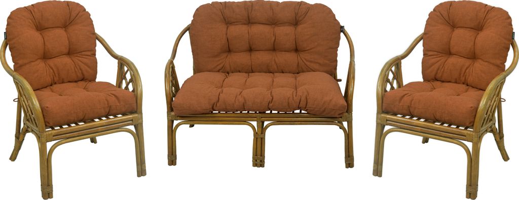 AMPO Polster Kissen für Rattan Bahama Set Rattansessel Produktbild 