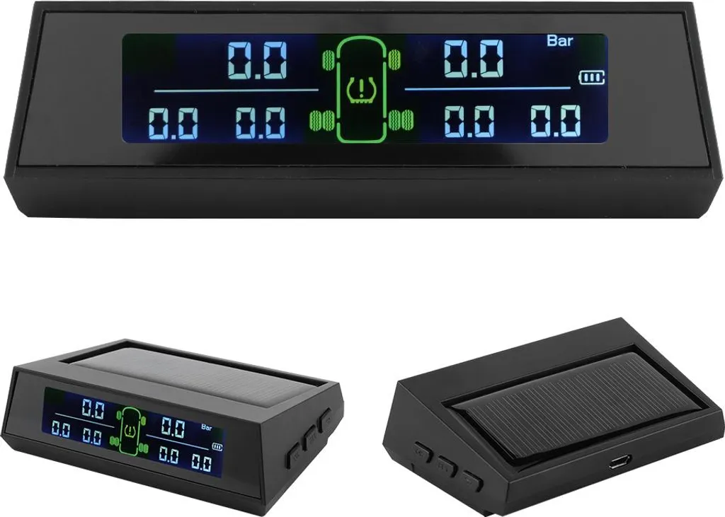 TPMS Camper Professionale 6 Sensori: Monitoraggio Solare 8.0 Bar Max