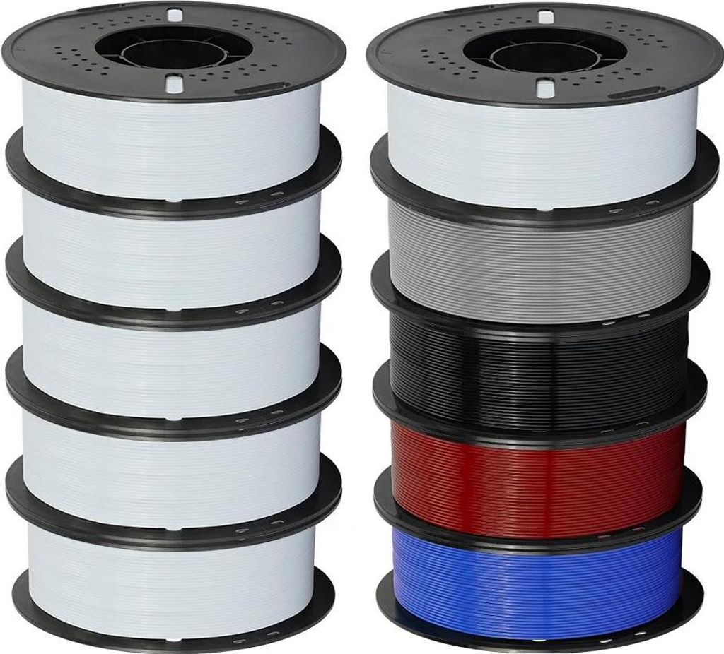 3D-Drucker Filament - Carbonfaser 1,75 mm - 10 kg - Hohe Festigkeit - Leicht zu drucken - Glatte Oberfläche - Braun