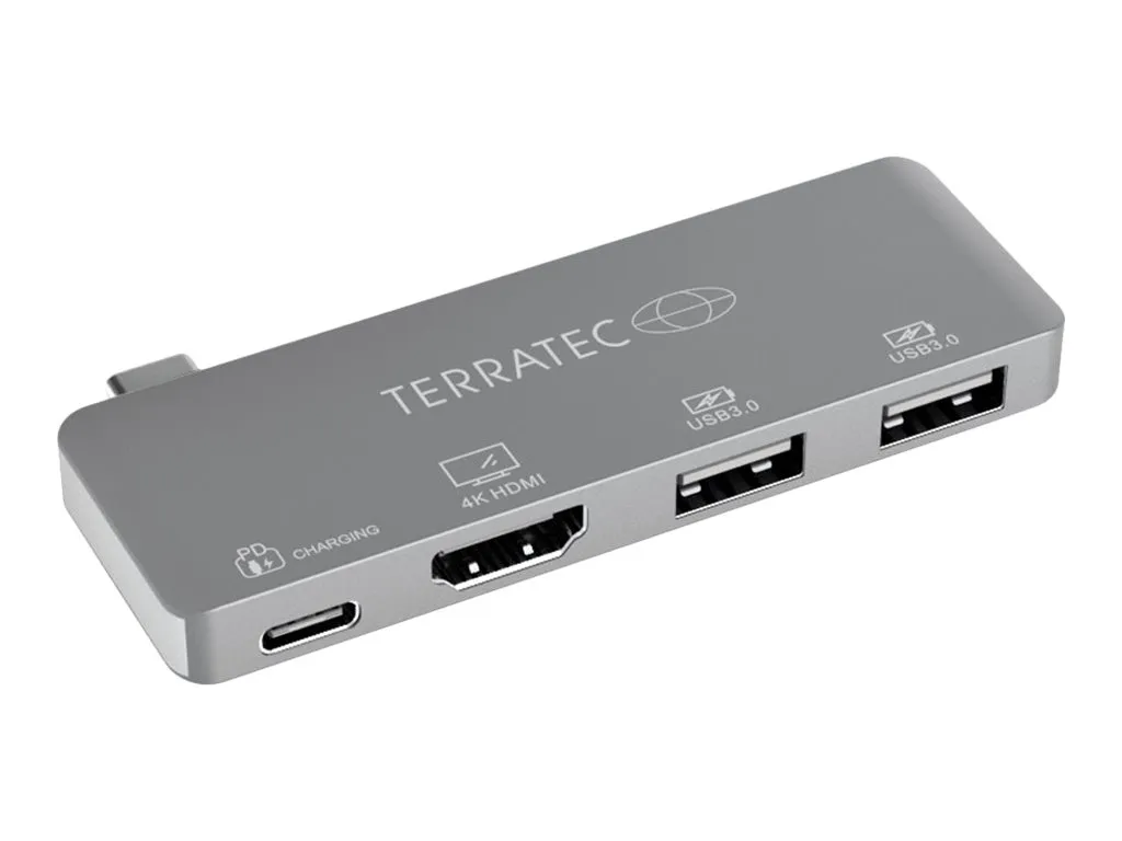 Station d'accueil USB-C multifonction avec HDMI 4K et charge PD intégrée