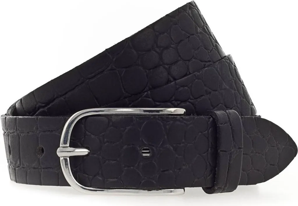 Vanzetti Pelle Cintura 30mm Croco W65 Nero | Look Professionale Donna