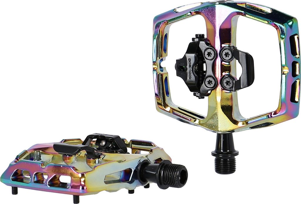 XPEDO Plattform System-Pedal  AMBIX  9/16", oilslick Produktbild 