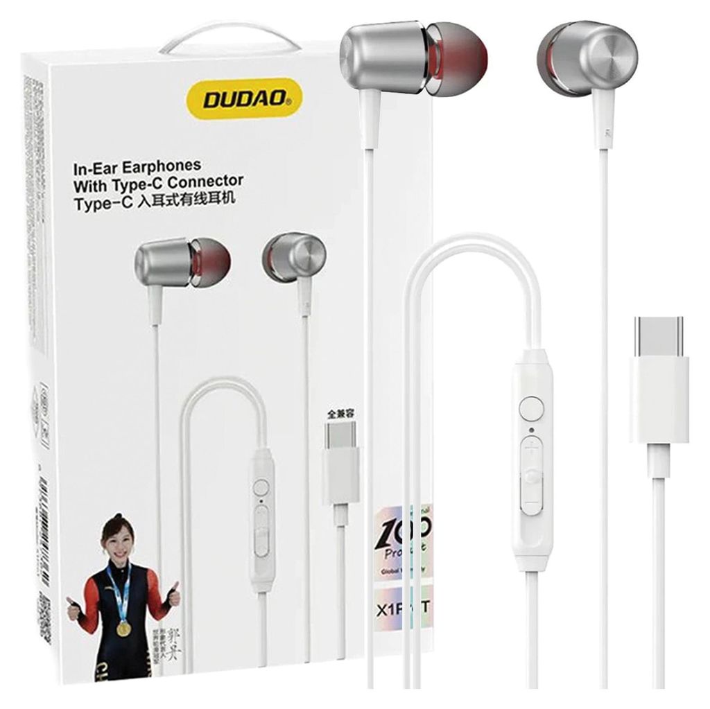 Dudao X1Prot In-Ear kabelgebundene Kopfhörer Usb-C 1.2 M - Produktbild 