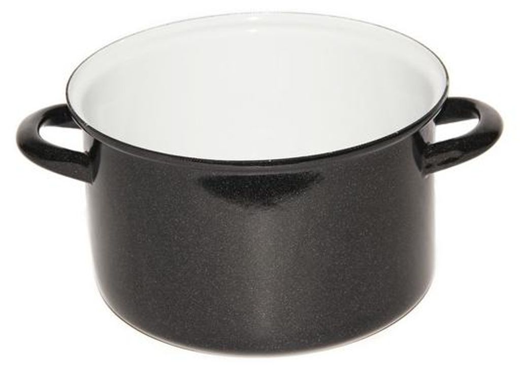 Emaliowany garnek Belis/Sfinx Standard, czarny, 28 cm, 11 Zdjęcie produktu 