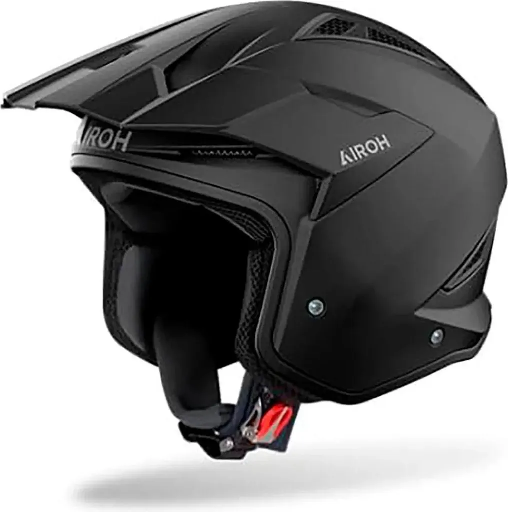 Casque jet Airoh Trr II Noir L - Système de ventilation amovible innovant