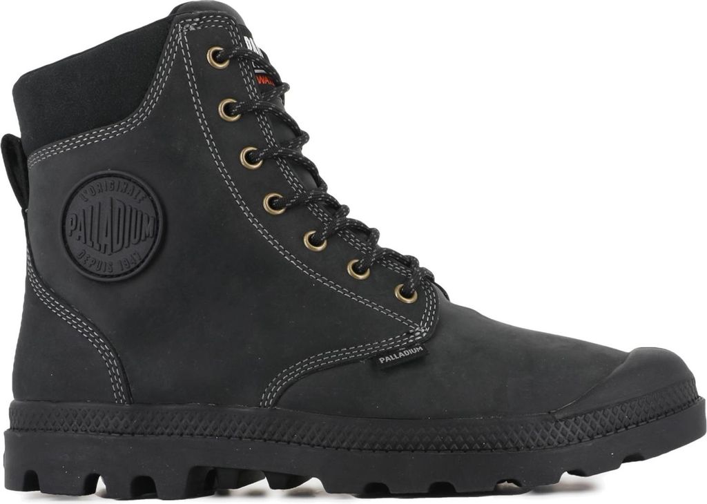 Palladium Uni Pampa Sc Thins Wp+ Stiefelette, Schwarz, 44 Produktbild 
