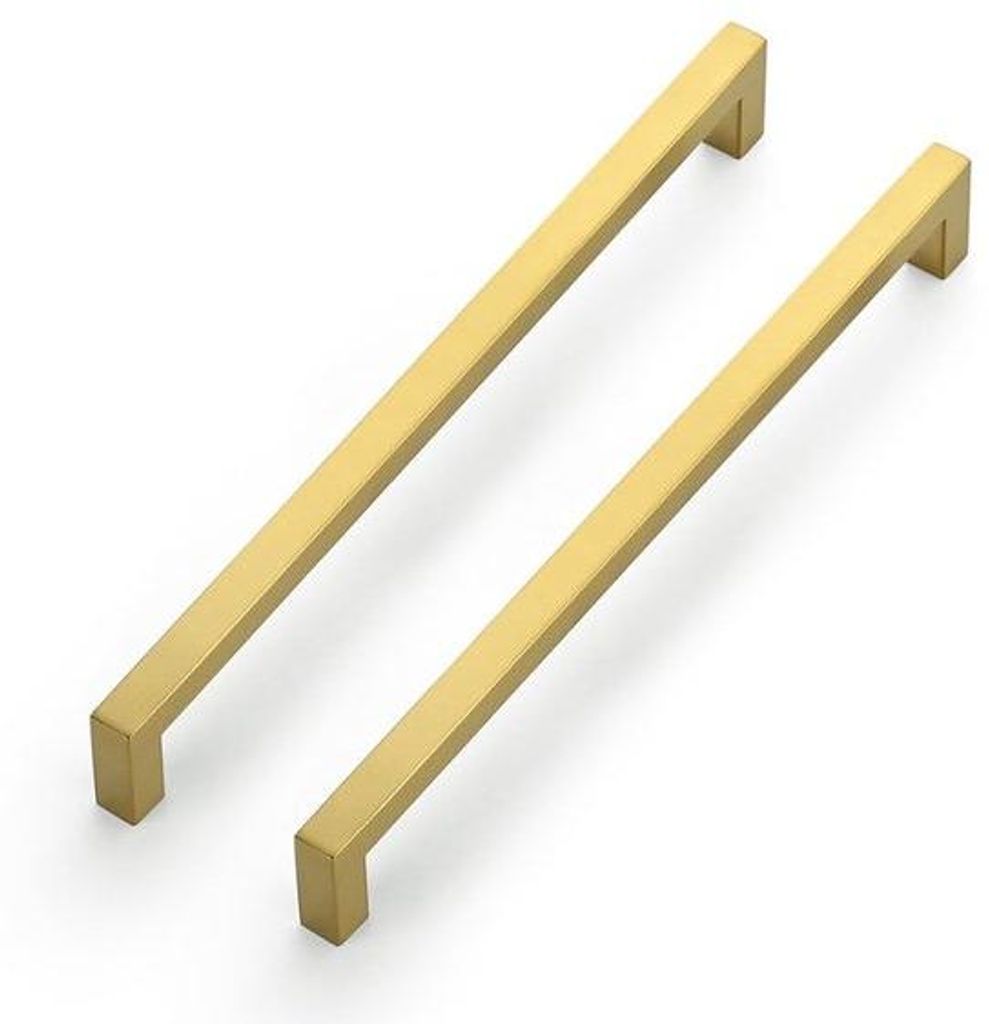 Goldschereiber - Möbelgreifer - 15 Stücke - Goldfarben - Edelstahl - 256 mm