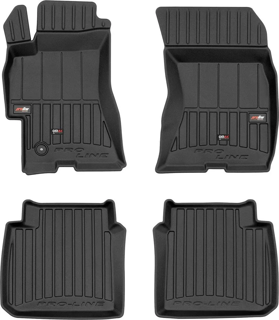 Tappetini Off-Road Subaru Outback 2003-2009 TPE Nero 4 pz Resistenti