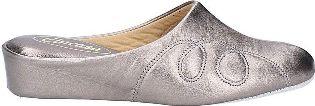 Cincasa Menorca Mahon Damen Hausschuhe FS144 (41 EU) (Zinnfarben)