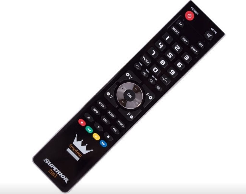 Superior Diaľkové ovládanie FREEDOM 2v1 čierne Obrázok produktu 