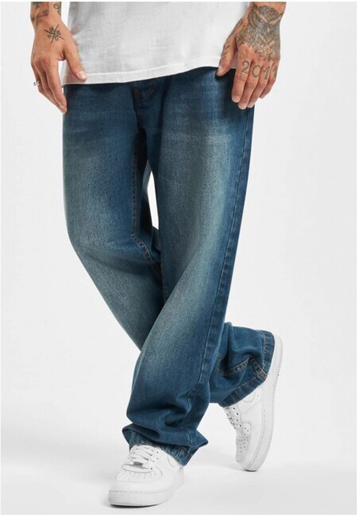 Pánské džíny Rocawear WED Loose Fit Jeans washed mid blue - Obrázek produktu 