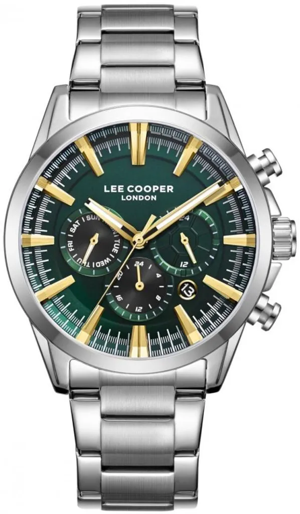 Montre de Sport Chic Homme Lee Cooper LC08305.370 Verte Idéal Cadeau