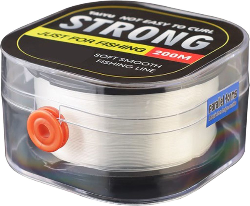 Premium Fluorocarbon Angelschnur Schlagfest Verschleißfest Extra Lange Flexible Nylon Angelschnur Zubehör