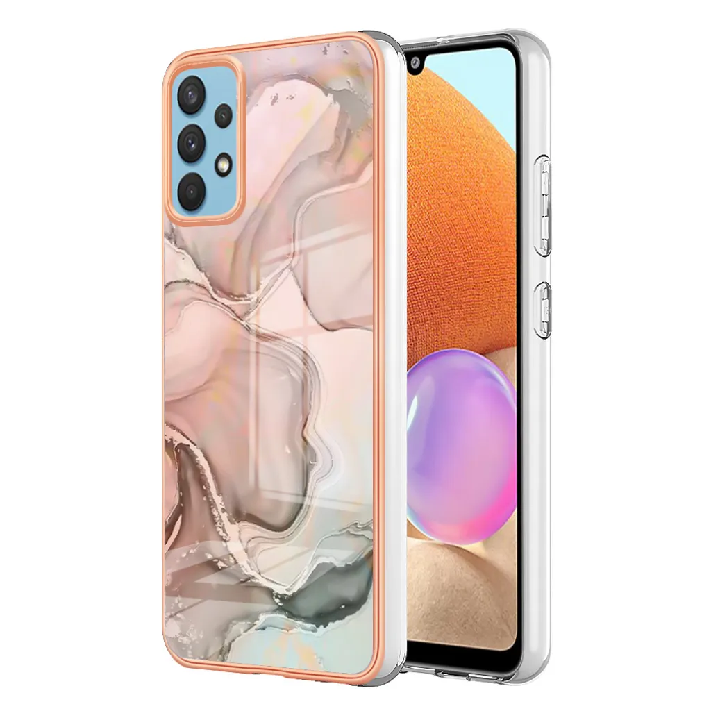 Custodia Professionale Samsung A32 4G Shockproof TPU Crème