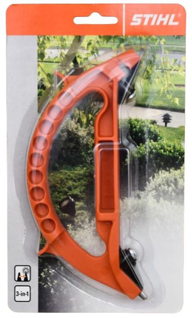 Stihl 8819801 Schдrfwerkzeug 3-in-1, Orange Produktbild 