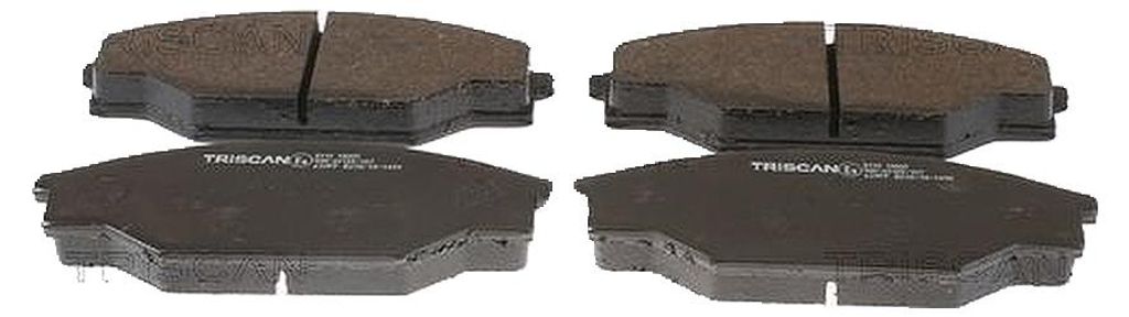 Bremsbelagsatz Scheiben 15,6 mm TRISCAN IAM-Expertise für u.a. TOYOTA HIACE