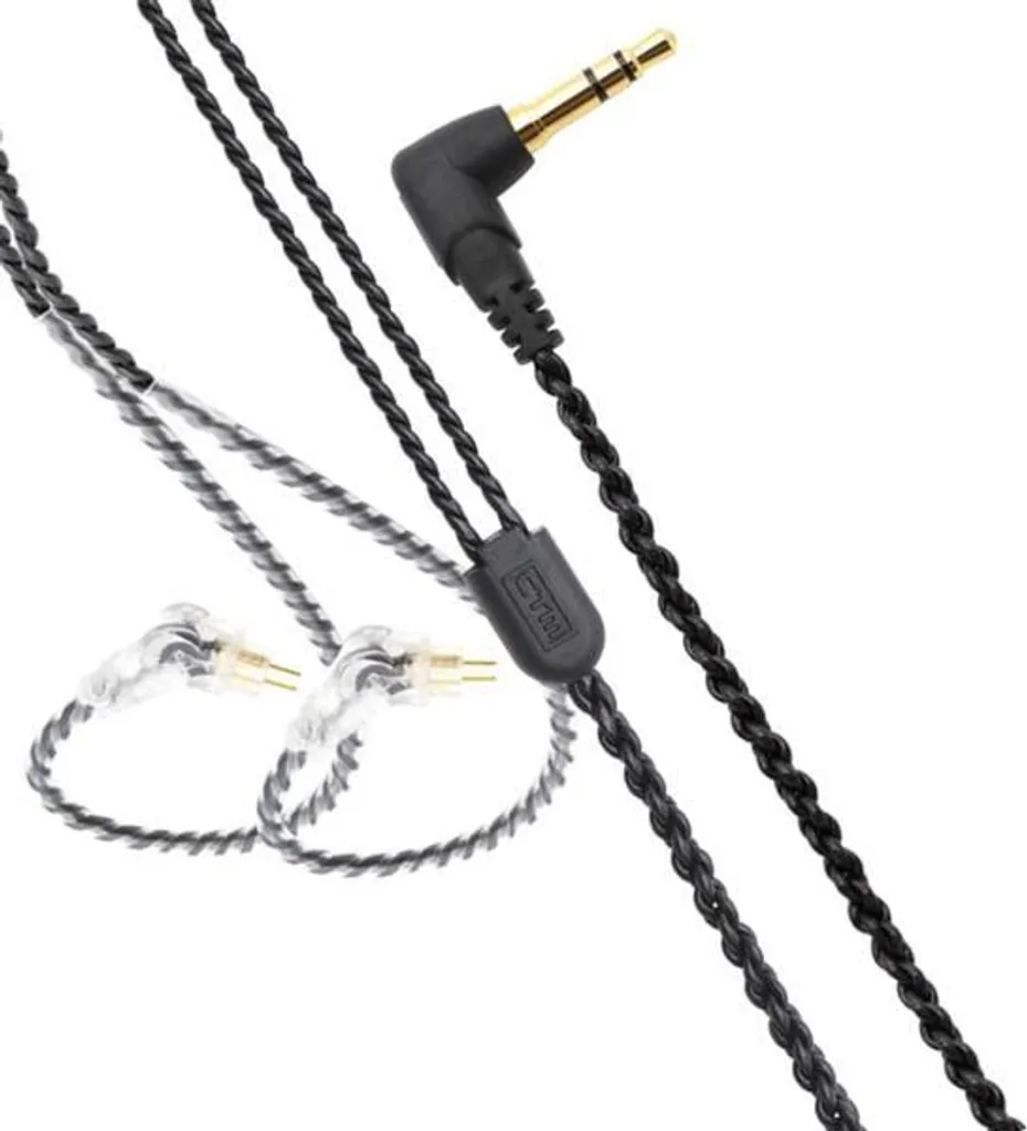 Câble pour écouteurs IEM Noir CTM - Idéal pour Musiciens et Audiophiles
