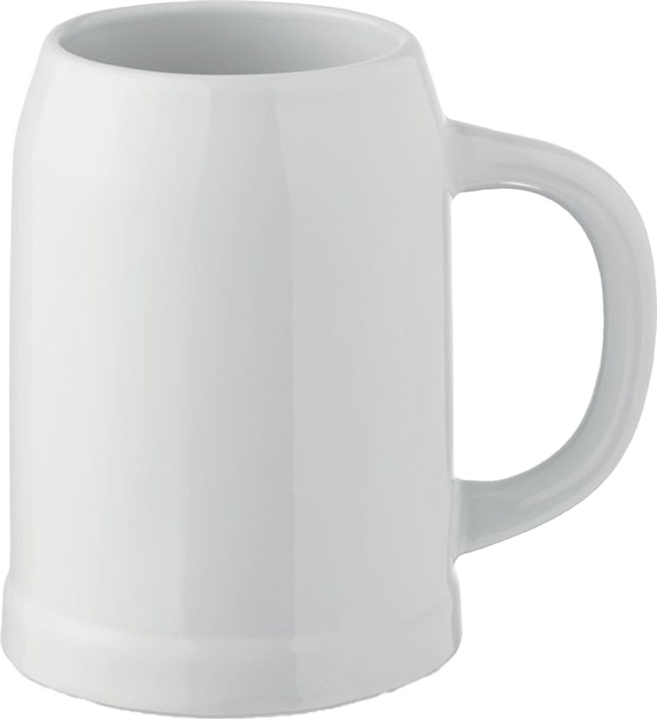 MidOcean - Kaffeebecher "Sublier", Bier, 500ml MO485 (Einheitsgröße) (Weiß)