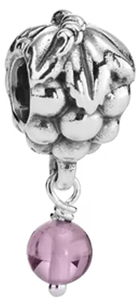 Pandora Charm-Anhänger Trauben mit Amethyst Sterling-Silber Produktbild 