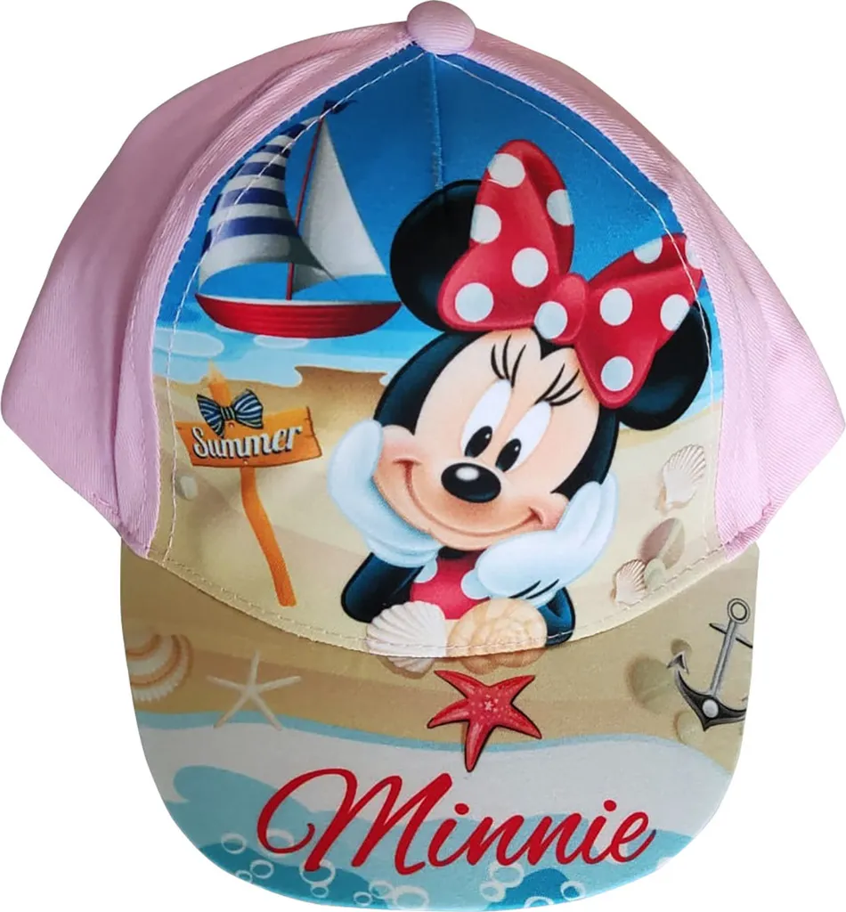Minnie Mouse Disney Baseball Cap Pink Size 48 - Summer Look
