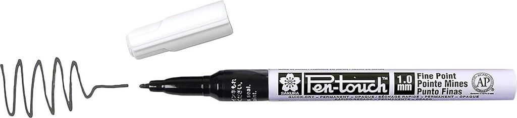 SAKURA Permanent-Marker Paint Marker fein schwarz