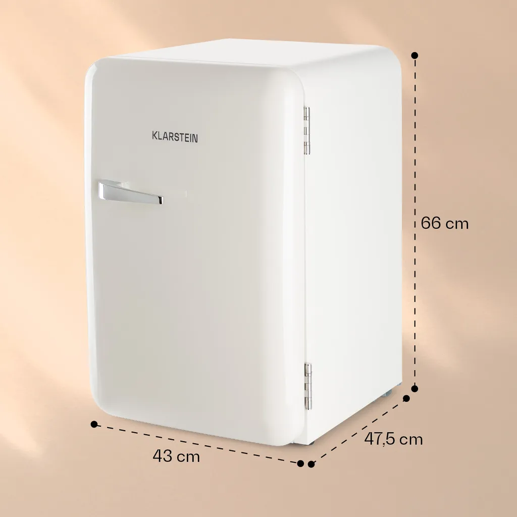 Réfrigérateur à compression 70L - Mini bar 0-10°C Audrey Mini blanc mat