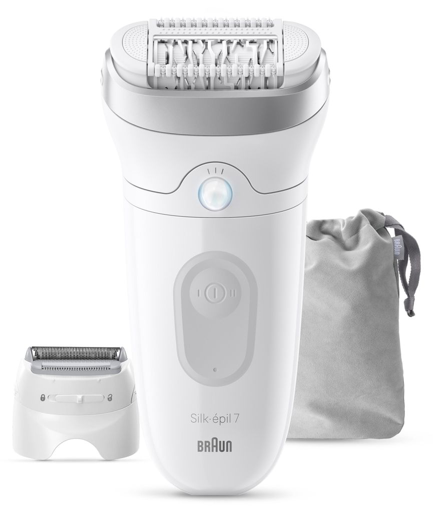 Braun Silk-épil 7 8700216963503, Bílá, MicroGrip, Baterie, Obrázek produktu 