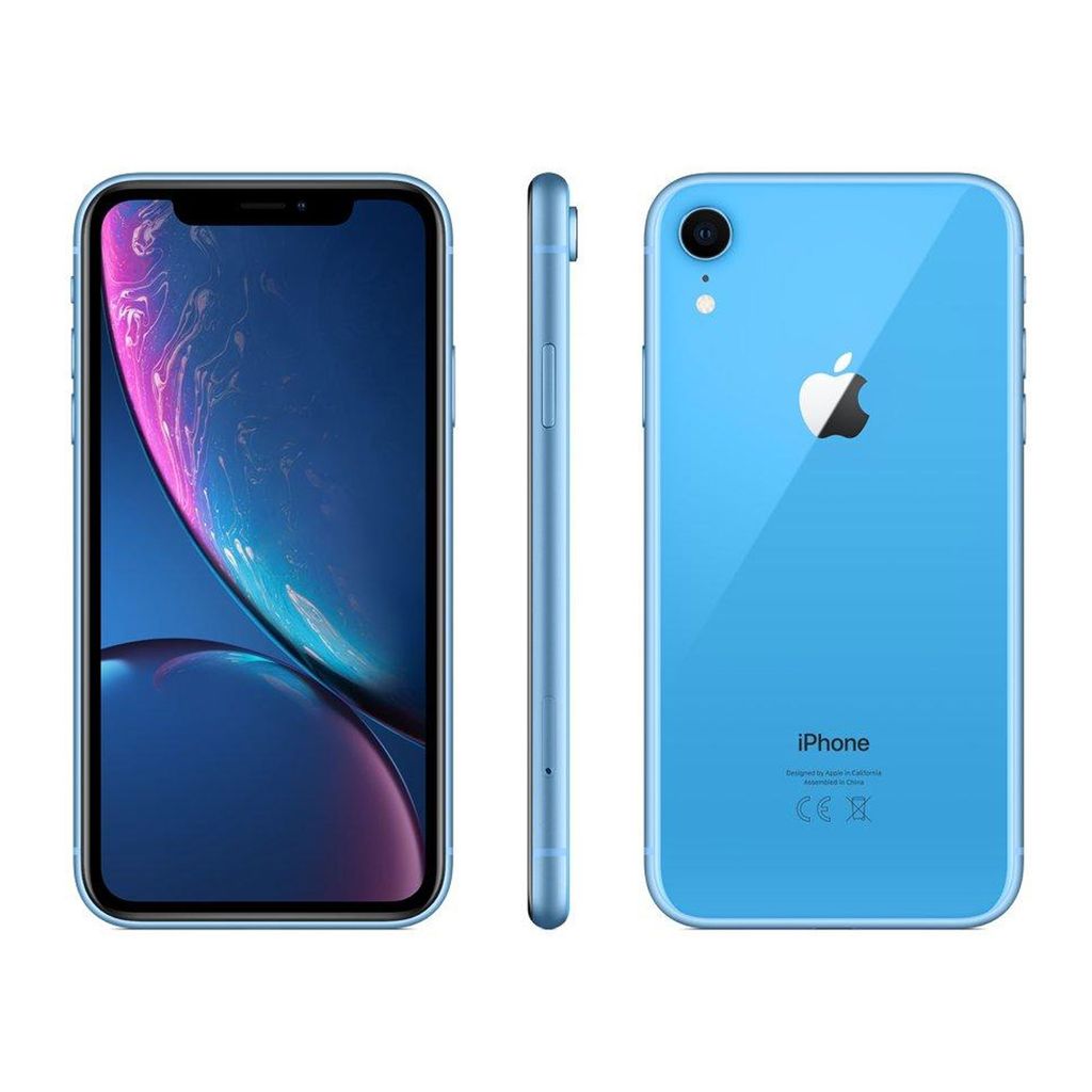128GB XR [15,5cm iPhone Dual-SIM Blau Apple