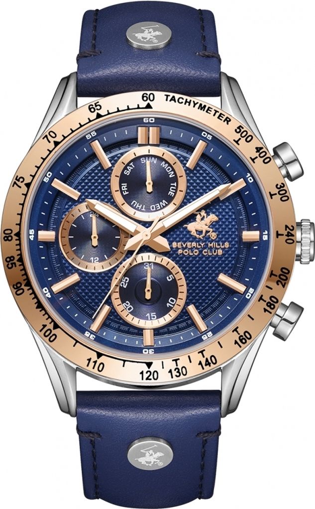 Herrenuhr BEVERLY HILLS BP3659X.399 in Marineblau - ein Produktbild 
