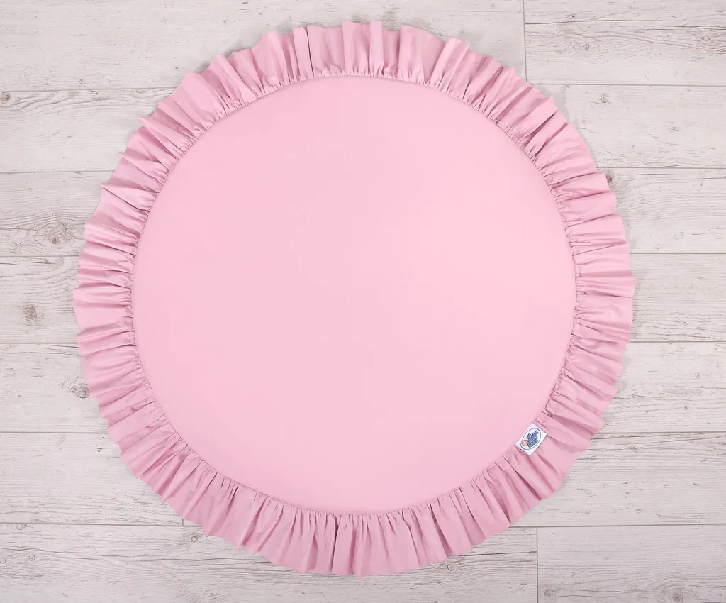 Copertina Gattonamento con Volant Rosa | Protezione e Morbidezza Bimba - 3