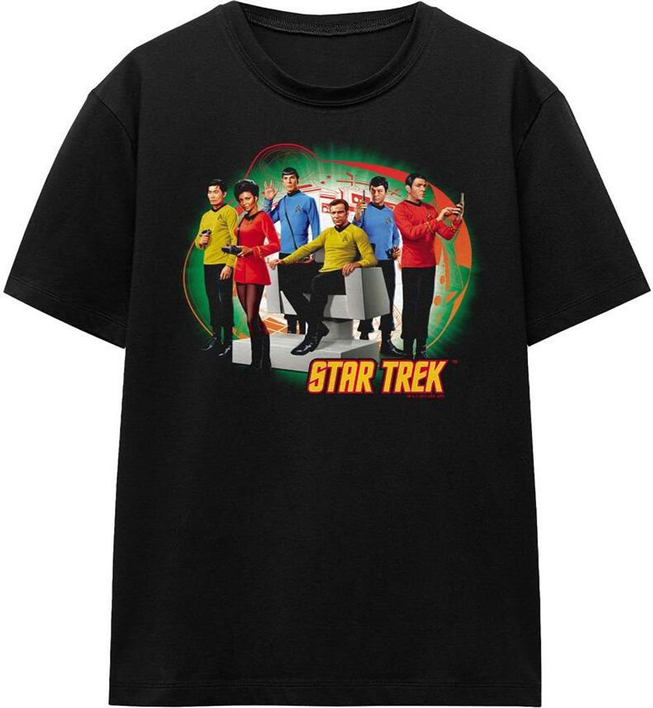 Star Trek - "Enterprise's Finest" T-Shirt für Herren/Damen Uni TV16143 (XXL) (Schwarz)