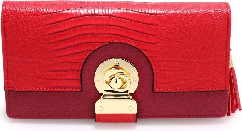 Zenobia Damengeldbörse - Elegante rote Geldbörse für Damen KP11657