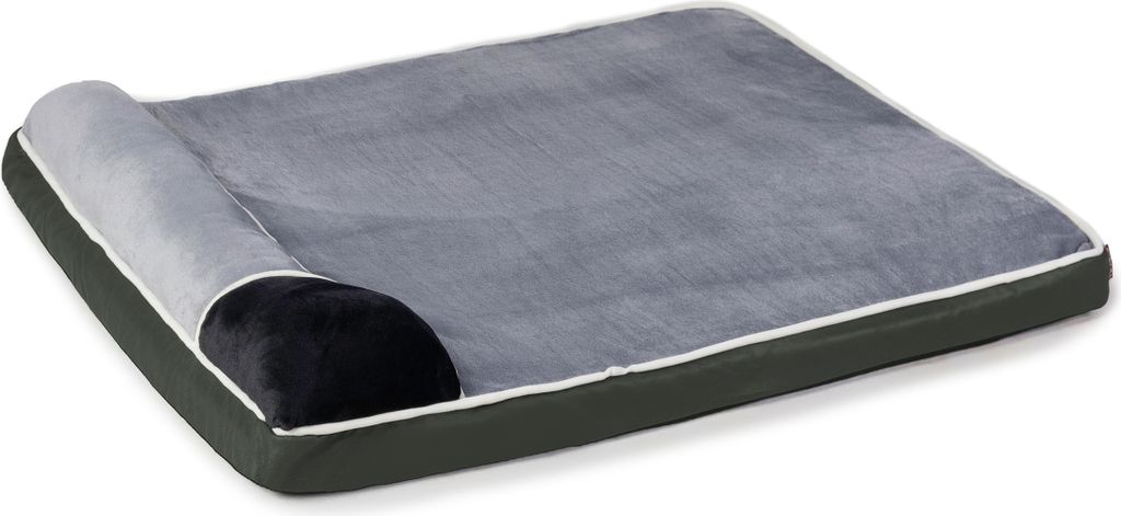 RAIKOU orthopädisches Hundebett kleine und Große Hunde flauschig Hundematte waschbar Hundematratze mit Hundekissen Hundeschlafplatz