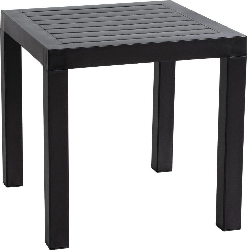 Beistelltisch – Elegant – Wetterbeständig – Hochwertiges Material: Schwarz